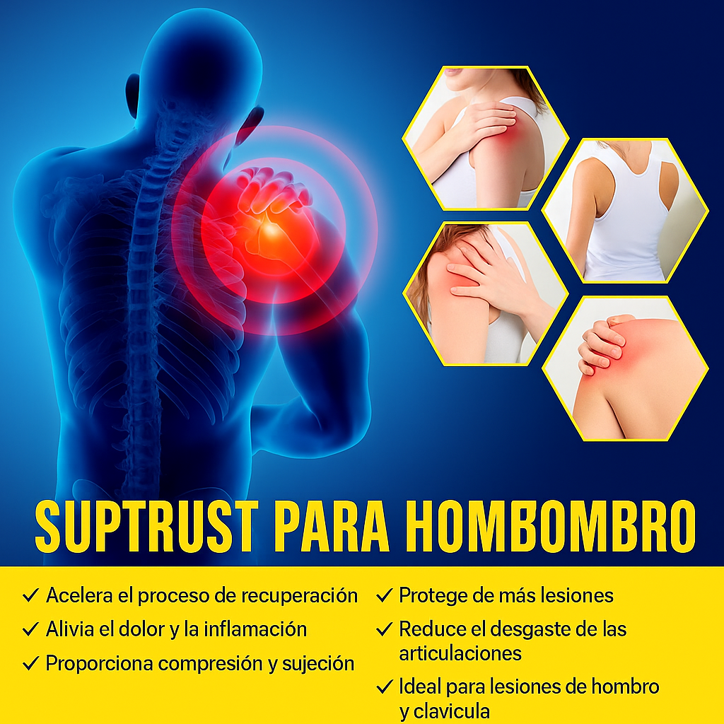 💪Hombrera de Compresión – Soporte, Estabilidad y Recuperación en Uno Solo