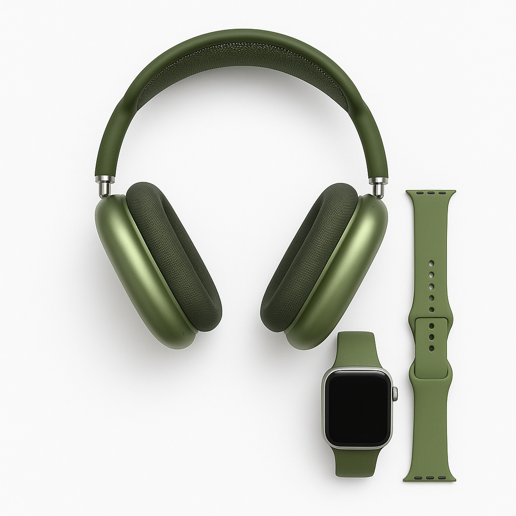 COMBO PREMIUM: Smartwatch P9 ULTRA 2 + Audífonos Bluetooth + 7 Correas de Colores | Tecnología Completa en Un Solo Paquete