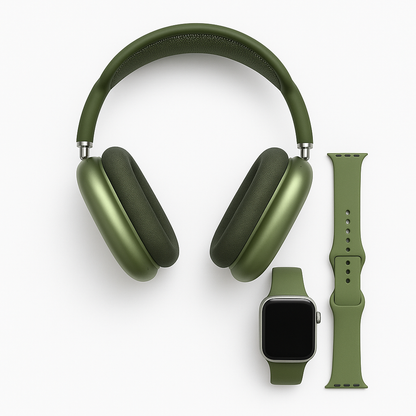 COMBO PREMIUM: Smartwatch P9 ULTRA 2 + Audífonos Bluetooth + 7 Correas de Colores | Tecnología Completa en Un Solo Paquete