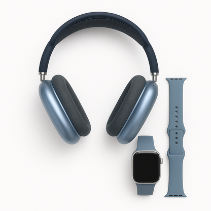 COMBO PREMIUM: Smartwatch P9 ULTRA 2 + Audífonos Bluetooth + 7 Correas de Colores | Tecnología Completa en Un Solo Paquete